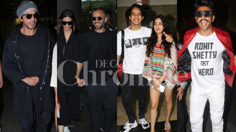 SRK, Sonam, Anand, Ranveers airport diaries, Janhvi, Ishaan hangout