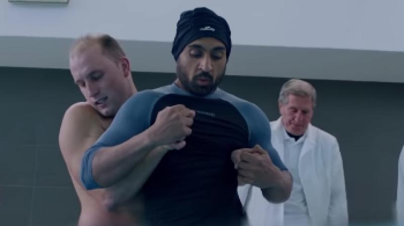 Diljit Dosanjh in the still from Soorma.