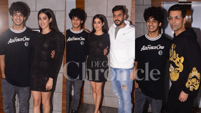 Dhadak success bash: Janhvi-Ishaan, KJo, Shashank are on cloud 9
