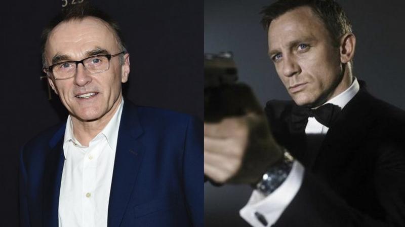 Danny Boyle and Daniel Craig as James Bond.