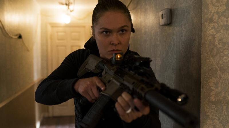 Ronda Rousey in the MIle 22.
