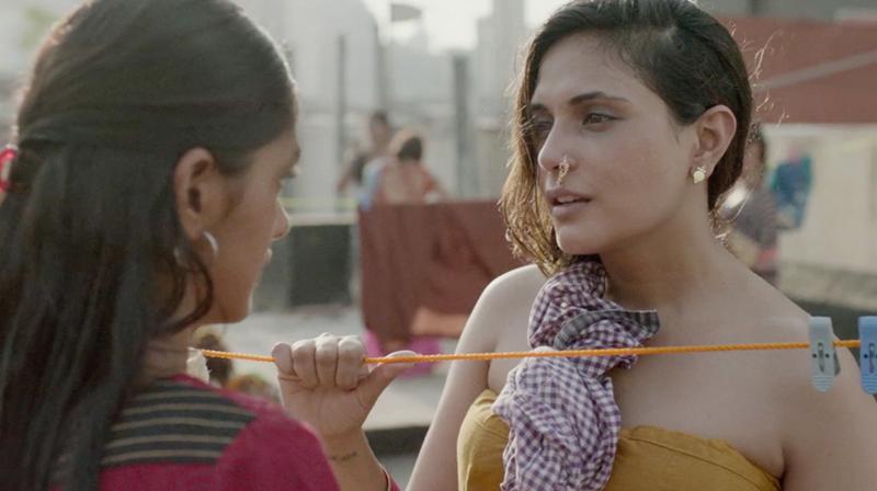 Richa Chadha in the still from Love Sonia.