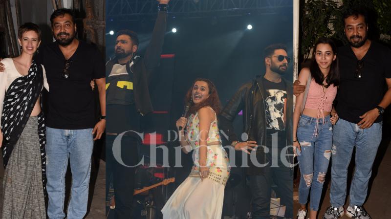 Manmarziyan: Abhishek, Taapsee, Vicky at concert; Anurag hosts screening