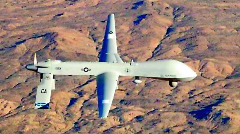 The UAV was on a regular training mission inside Indian territory before losing contact with ground control before crossing over the Line of Actual Control.