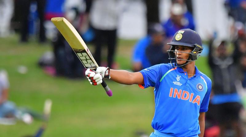 Delhi-boy Manjot Kalra emerged as the man for big occasion, scoring a sublime 101 not out off 102 balls and anchoring the innings after the loss of skipper Prithvi Shaw and teams leading scorer in the tournament, Shubman Gill. (Photo: AFP)