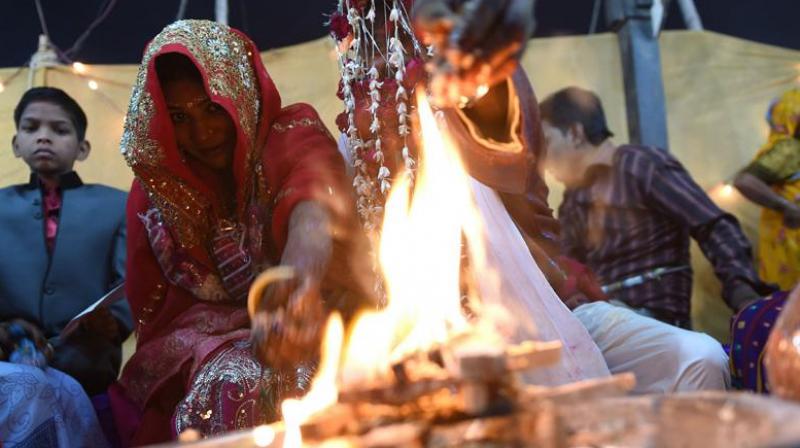 The Hindu Marriage Bill 2017, which is the first elaborate Hindu communitys personal law, was adopted by the Senate on Friday. (Photo: Representational Image)