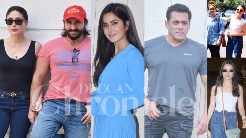 Oh Snap! Salman-Katrina, Saif-Kareena and others spotted in Mumbai Oh Snap! Salman-Katrina, Saif-Kareena and others spotted in Mumbai