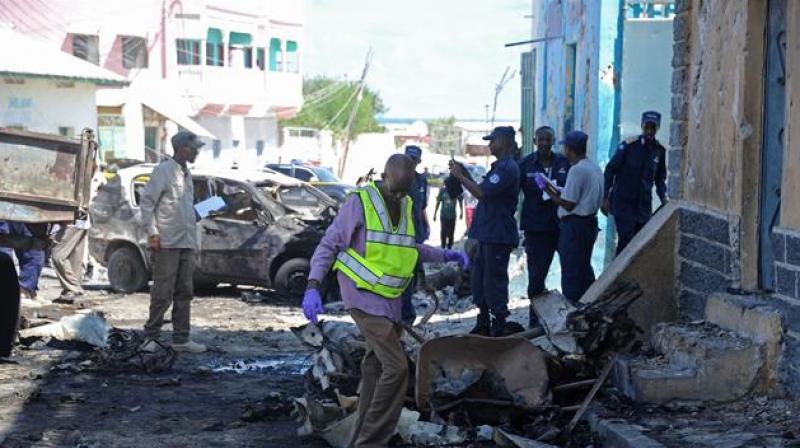 Somalias government has yet to release the exact death toll from an explosion many called the most powerful they had ever witnessed in Mogadishu. (Photo: AFP)
