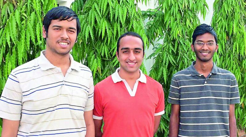 Making it big: Vanjabe Rajas Mangesh, Tanuj Khattar and Sriram Narayanan