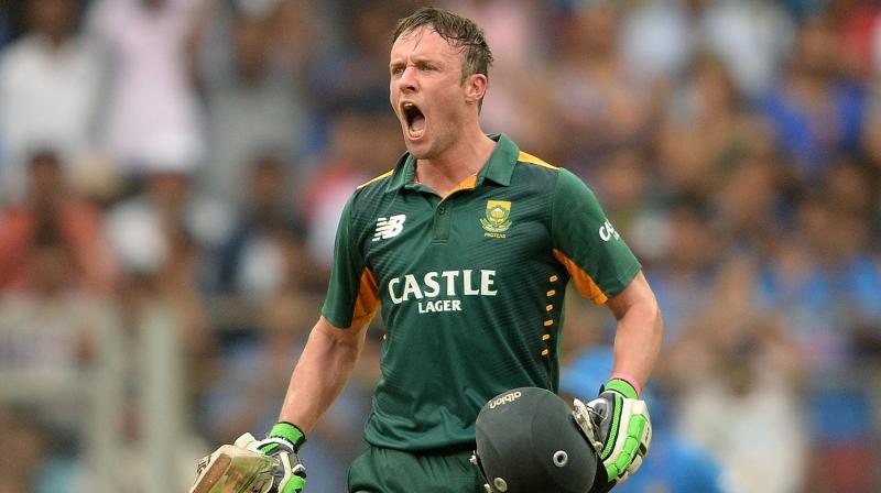AB de Villiers is currently the top-ranked ODI batsman in the world. He also owns the fastest one-day century (31 balls against the West Indies in 2015) and has reached 9,000 runs in fewer innings than any other batsman in the game. (Photo: AFP)