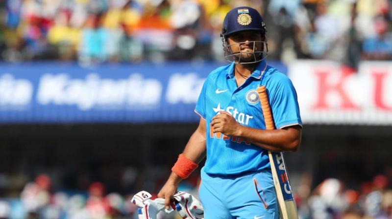 Suresh Raina was not picked in Virat Kohli-led Indias 15-man squad for Champions Trophy. (Photo: BCCI)