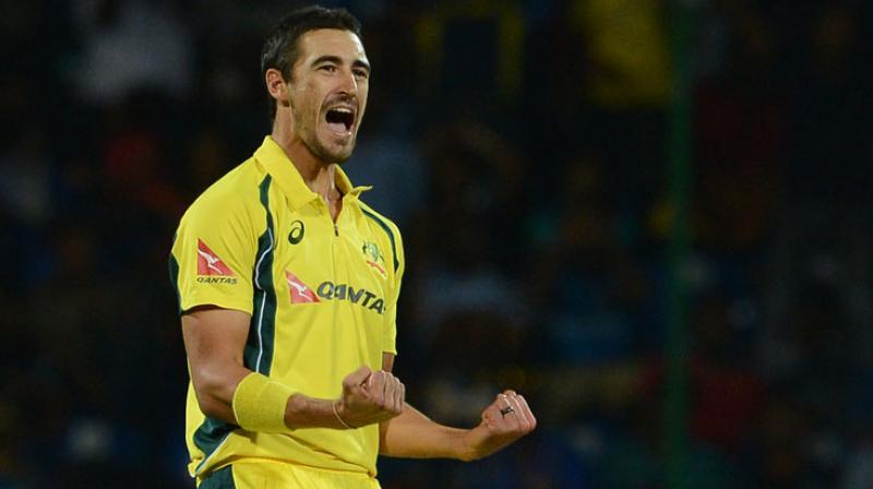 \Weve had our issues with injury but Pattys (James Pattinson) only just turned 24 - Im 27 and Im the oldest - so weve still got plenty of time to wreak havoc on batsmen around the world,\ said Mitchell Starc. (Photo: AFP)
