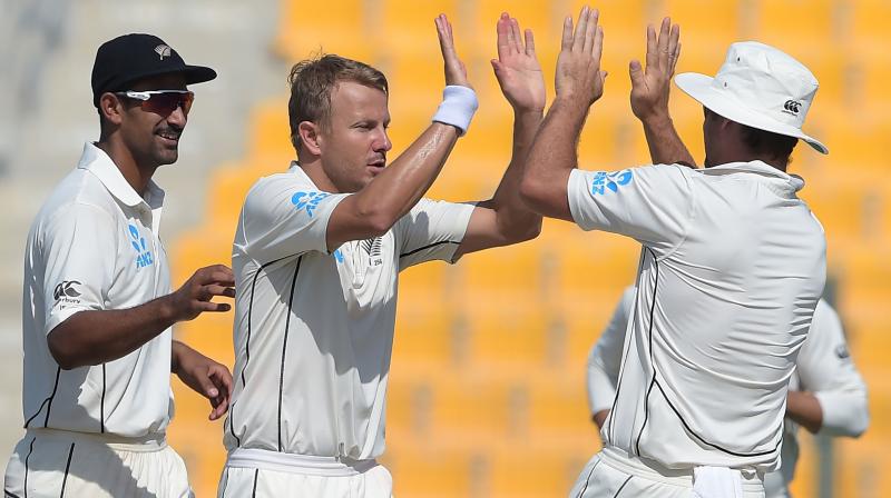 It is the fifth smallest win in terms of runs in Test crickets history and gives New Zealand a 1-0 lead in the three-match series. (Photo: AFP)