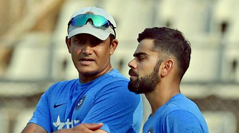 Before Ravi Shastri took over the reigns, the flamboyant right-hander was involved in an ugly spat with former coach Anil Kumble, that led to the resignation of the latter. (Photo: PTI)