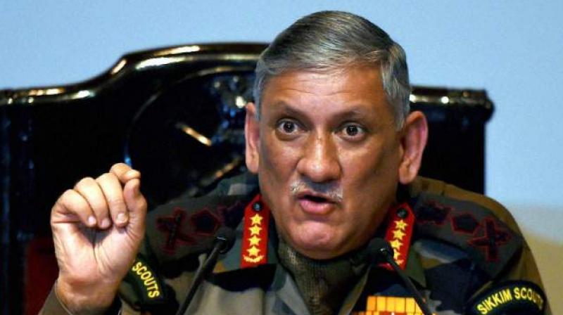 People familiar with the matter said General Rawats two-day visit to Sikkim is routine. (Photo: PTI)