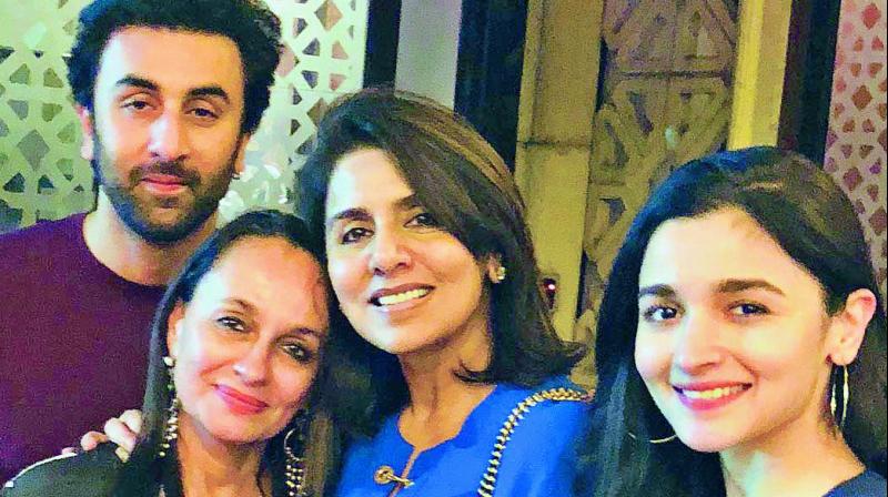 Both Ranbir and Alias parents are very happy with the alliance. The families are looking at a 2020 wedding,â€ informs the source.