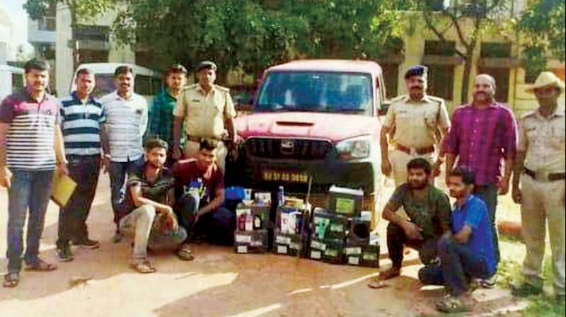 The police have recovered stolen goods and remanded the trio in judicial custody.