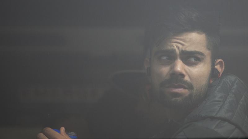 The priority is Indian cricket with the Champions Trophy coming up and I dont want to take any risks,â€ said Royal Challengers Bangalore and Team India skipper Virat Kohli, who wont play in the tenth edition for at least first two weeks following a shoulder injury he sustained during the third India versus Australia Test in Ranchi last month. (Photo: AP)