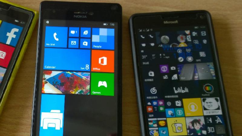 The leaked device follows the typical Lumia design theme from 2015 and was supposed to be shown at Build 2015.