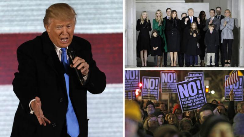 Protesters gather in millions as US gears up for Donald Trumps inauguration