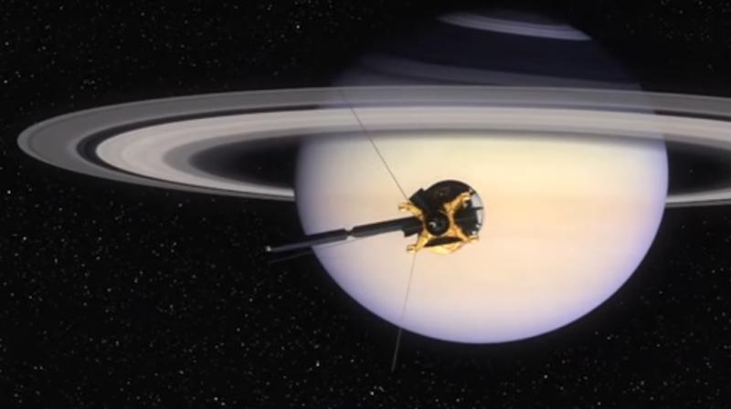 NASAs Saturn-orbiting spacecraft Cassini (Photo:NASA)