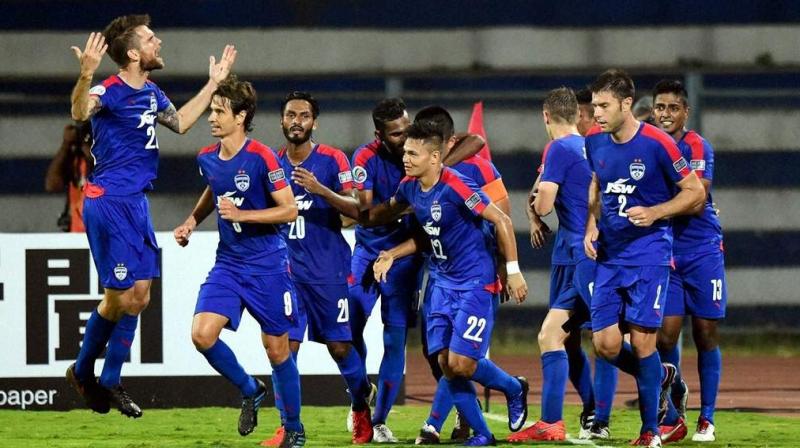 Despite the 1-0 loss to Iraqs Air Force FC, Bengaluru have left their footprints on the sands of time by becoming the first Indian club to reach the AFC Cup final. (Photo: PTI)