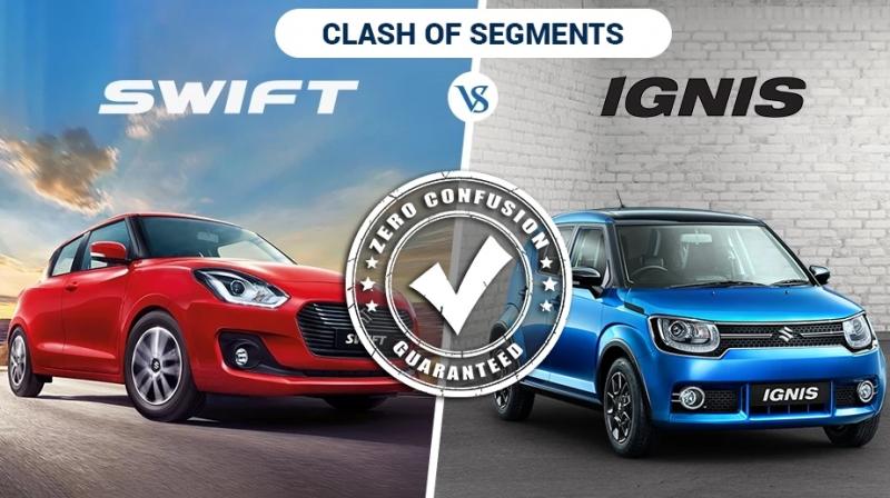 Now, its time to find out how the Ignis and the Swift stack up against each other, starting with the basic characteristic differences between the two cars: