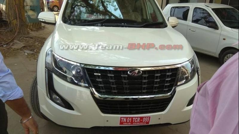 The updated XUV500 has already been spotted testing quite a few times in India.