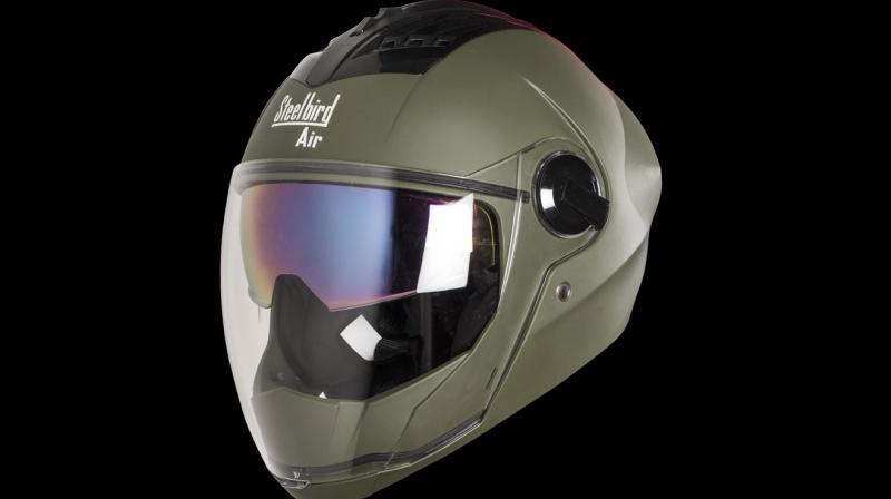 Priced at Rs 3409/- SBA-2 double visor is extremely pocket friendly and is available at all Steelbird outlets and on steelbirdhelmet.com.