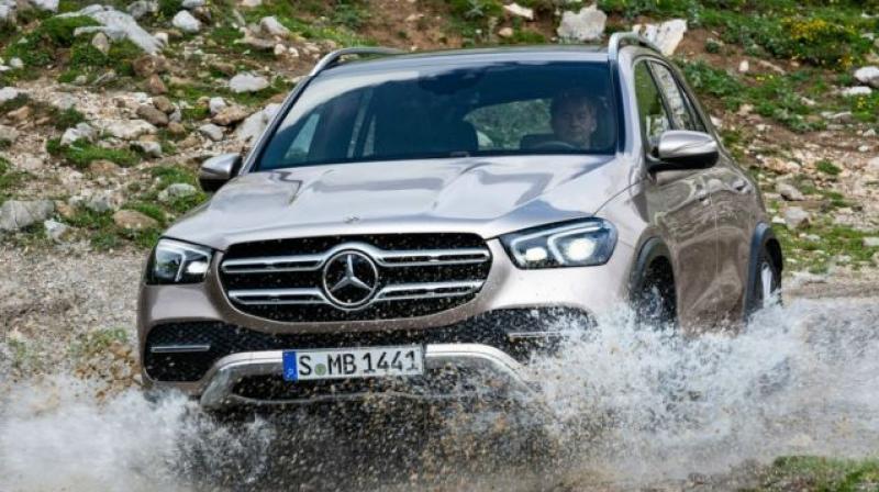 For the first time, the GLE will even get a third row of seats as an option A week after the showcase of its first all-electric SUV, the EQC.