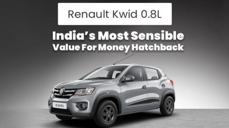 Buying a small car need not come with compromises and thats precisely how the Kwid 0.8L differentiates itself from its competition.