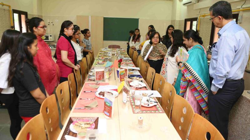 The events included a seminar with leading food and nutrition specialists and two competitions for the students to understand the culinary mechanics and benefits of these grains