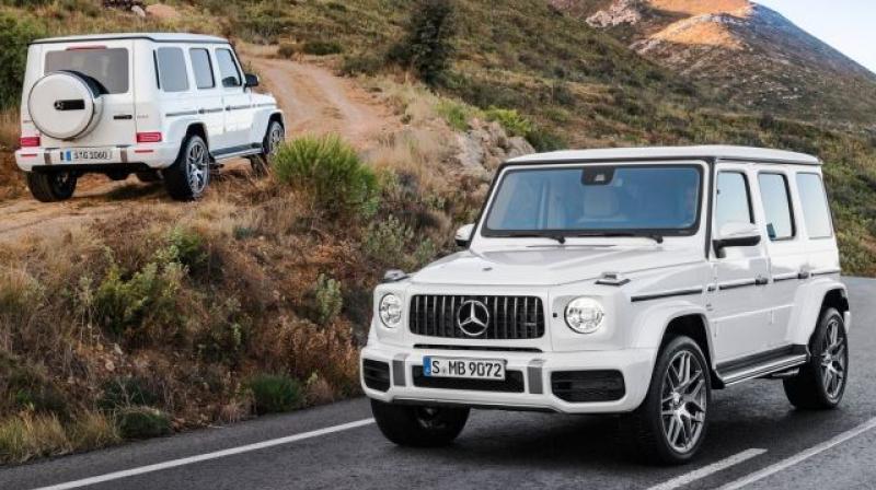 Mercedes-Benz has retained the iconic G-Wagon design features with this iteration as well.