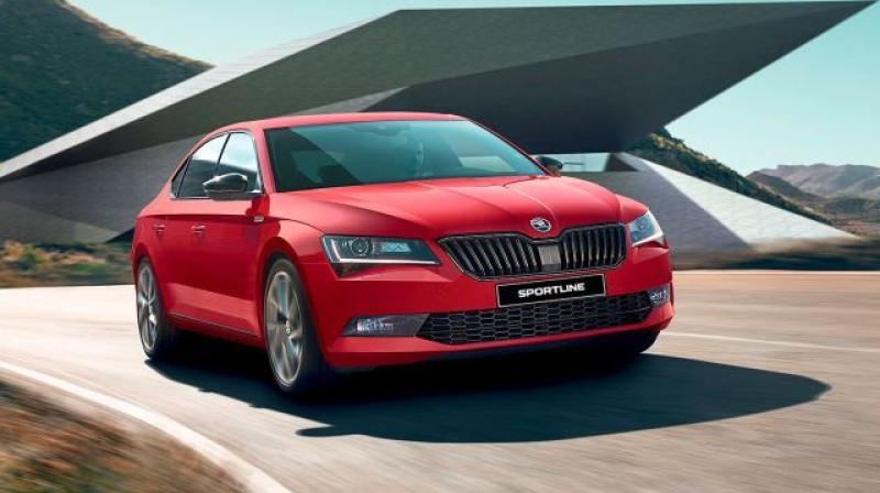 Mechanically the Superb Sportline is identical to the standard Superb.