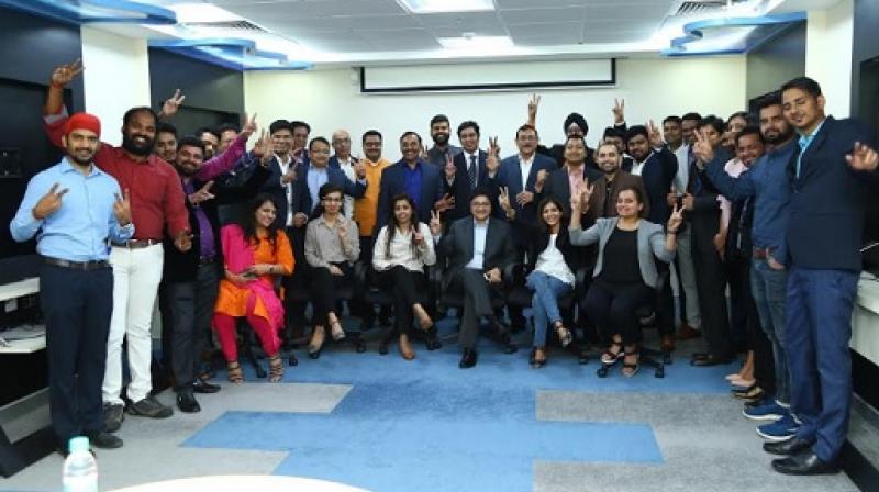 Team DISYS at the opening of Noida office