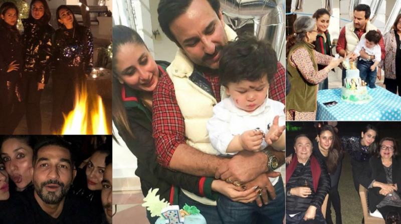 Kapoors, others party the night away with bonfire, drinks as Taimur turns 1