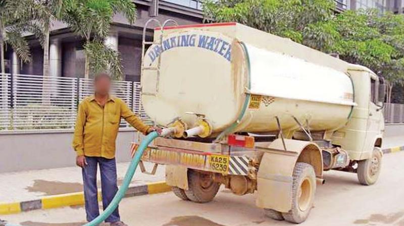 The Mayor said the BBMP will shortly announce compulsory trade licence for tankers and also take immediate actions against taker operators who are fleecing people and those running illegal borewells.