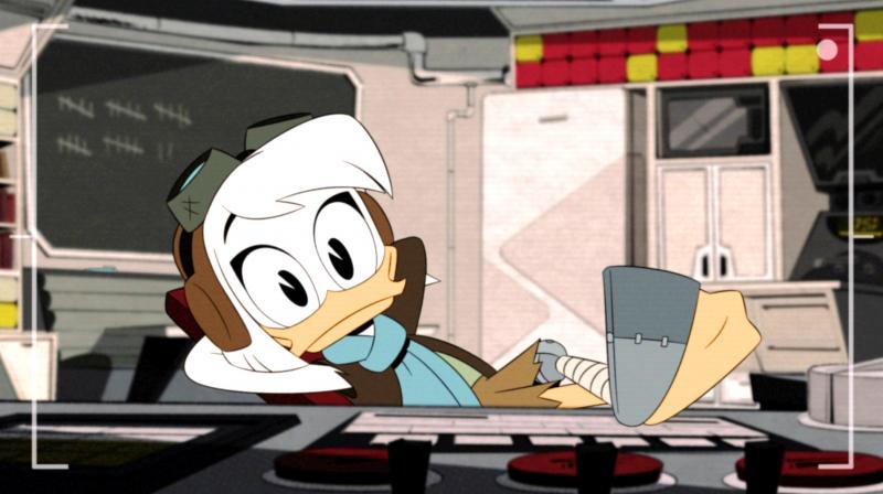 A scene from What Ever Happened to Della Duck?! in an episode of the animated series DuckTales that airs on March 9, 2019 on the Disney Channel. (Photo: AP)