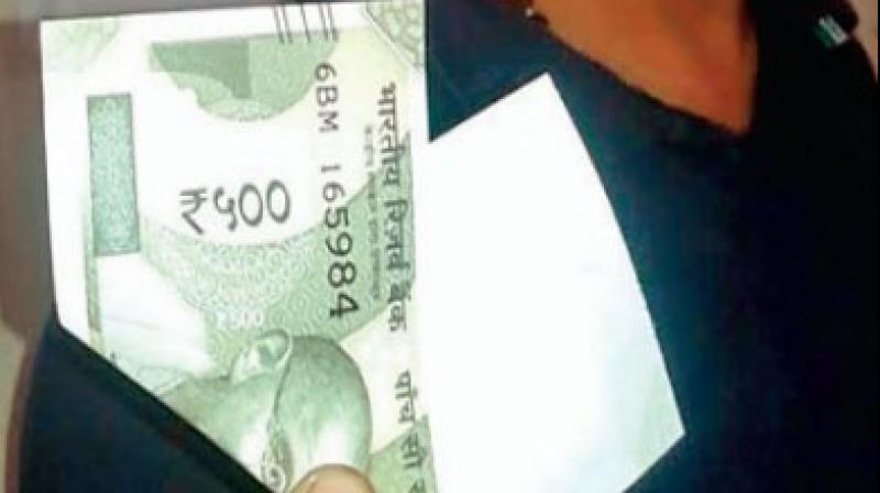 One sided Rs 500 note. (Photo: Twitter | @theEdgyMind)
