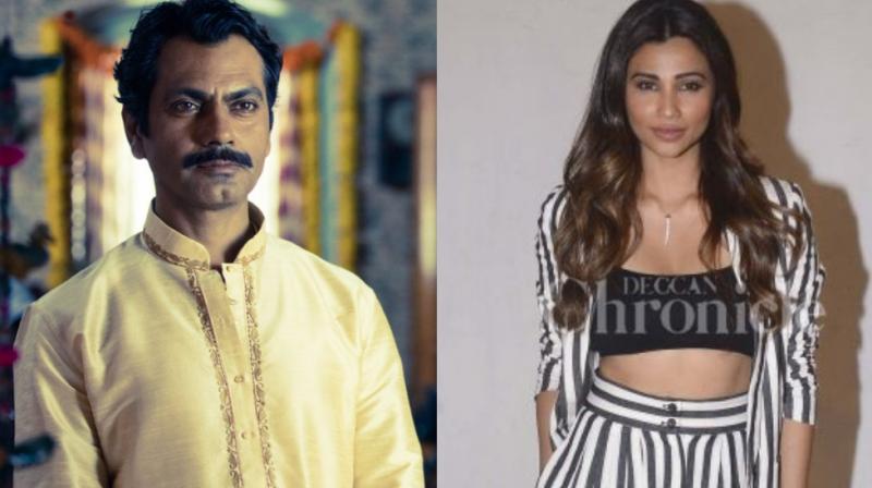 Nawazuddin Siddiqui in a still from Sacred Games, Daisy Shah during Race 3 promotions.