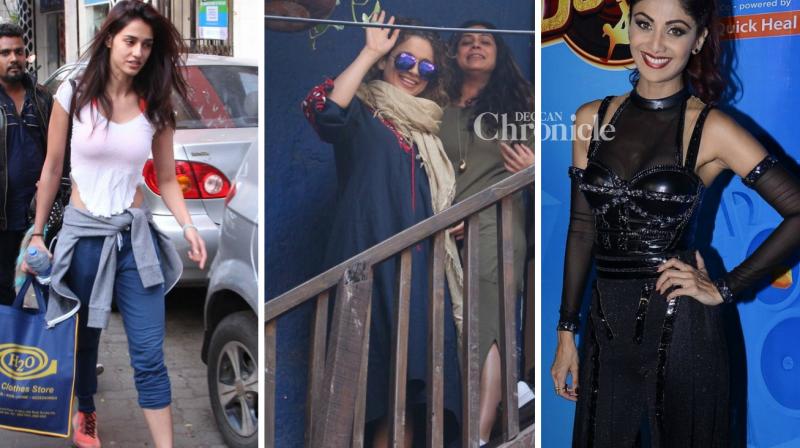 Kangana, Disha, Shilpa, other stars have a casual day out