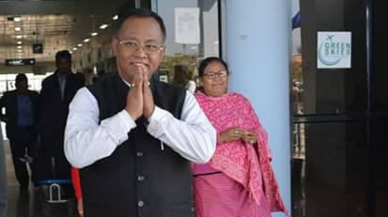 Manipur Health and Family Welfare Minister Langpoklakpam Jayantakumar Singh. (Photo: Facebook)
