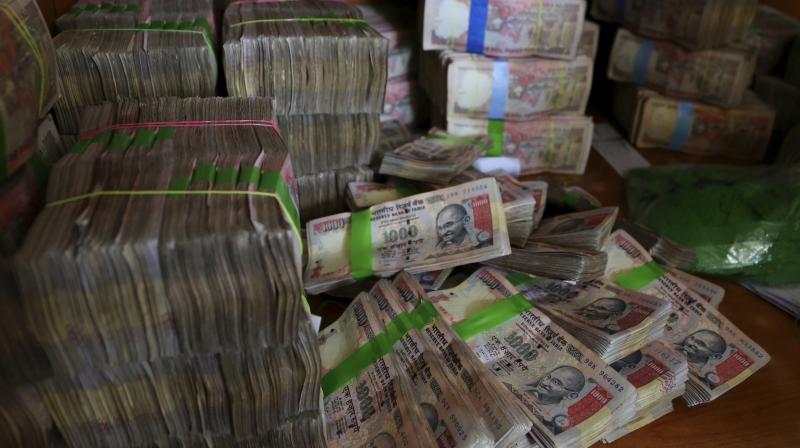 The farmer had a large amount of cash at her home in 1,000 and 500 rupee notes. (Representational Image: PTI Photo)