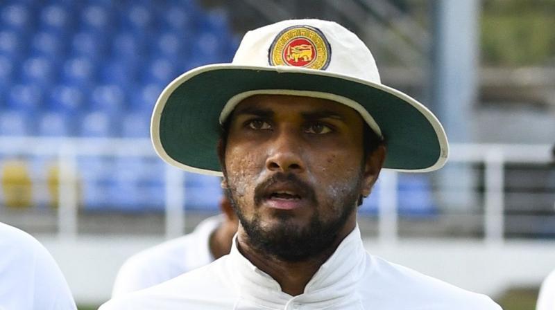 â€œSri Lanka captain Dinesh Chandimal has been charged for breaching Level 2.2.9 of the ICC Code of Conduct,â€ the International Cricket Council tweeted. (Photo: AFP)