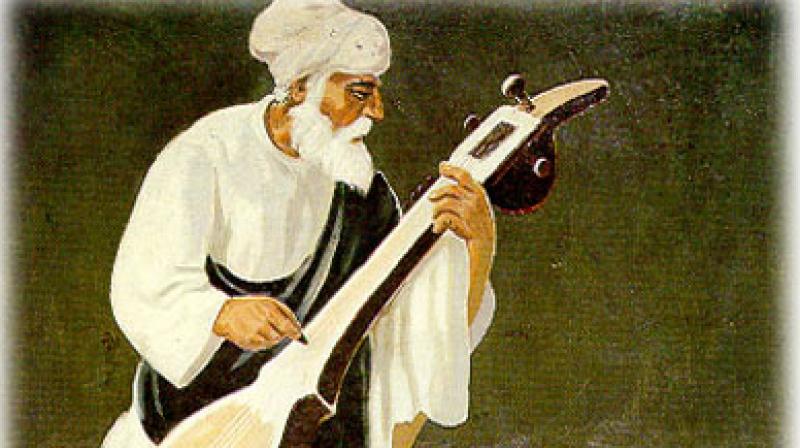 In the Sikh religion, Bhai Mardana played the role of a true custodian of Guru Nanaks ideas, principles and faith. (Photo: allaboutsikhs.com)
