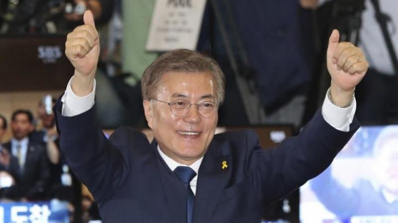 South Koreas liberal candidate Moon Jae-In. (Photo: AP)