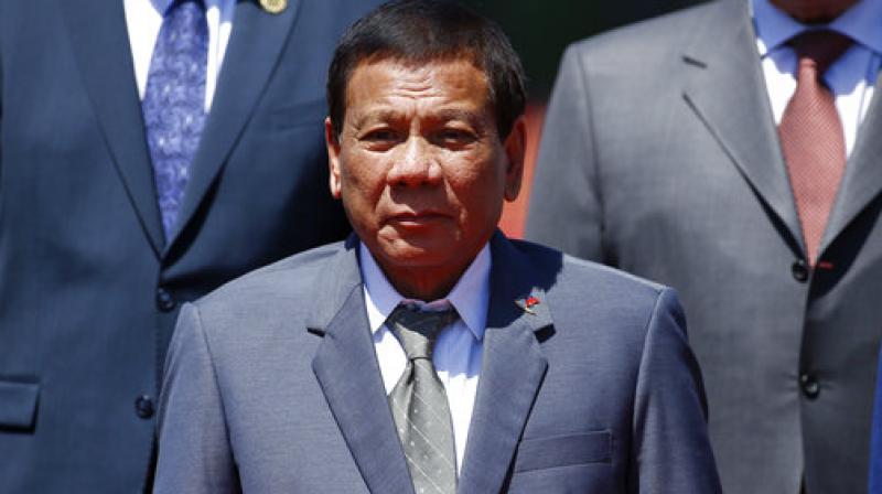Philippine President Rodrigo Duterte. (Photo: AP)