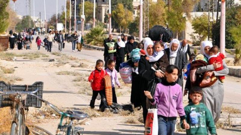 3,000 people have left Qaboun in two days of evacuations. (Photo: Representational/AP)
