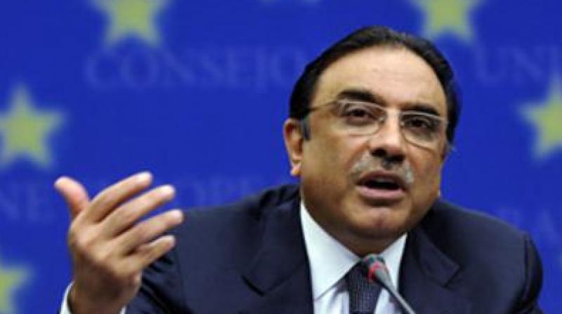 Pakistan Peoples Party (PPP) co-chairman and former President Asif Ali Zardari. (Photo: AP)