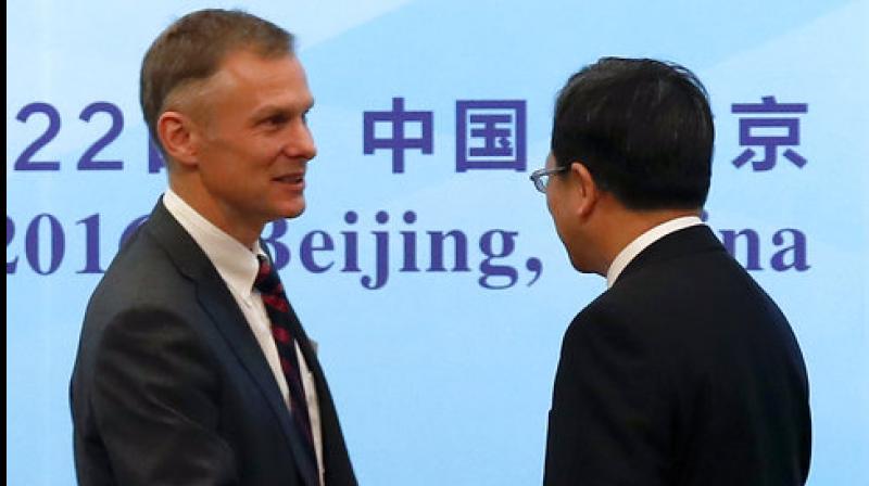 US Diplomat to China David Rank. (Photo: AP)